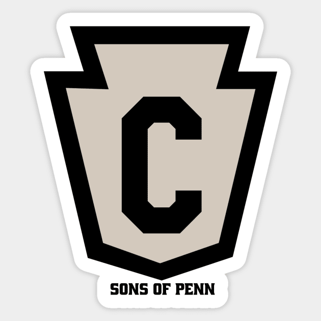 Give Me the 'C' Sticker by Sons of Penn